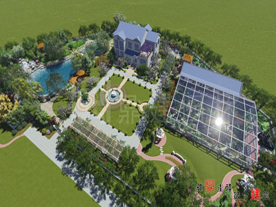 東營金凱集團莊園景觀